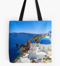 Santorini Tote Bag
