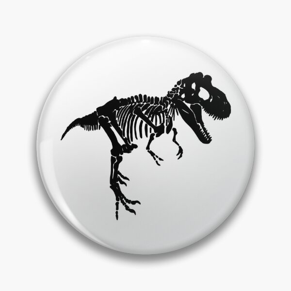Item preview, Black Dinosaur Tyrannosaurus Rex Skeleton For Womens Women's Junior Jr Boy Birthday  designed and sold by InterpreTees.