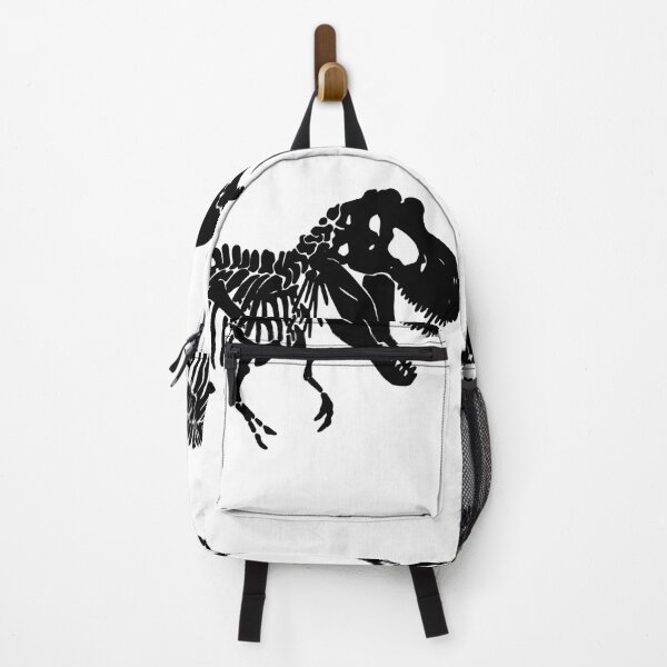 Item preview, Black Dinosaur Tyrannosaurus Rex Skeleton For Womens Women's Junior Jr Boy Birthday designed and sold by InterpreTees.