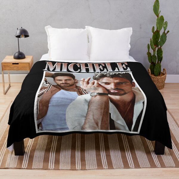 Michele Morrone Throw Blankets for Sale Redbubble