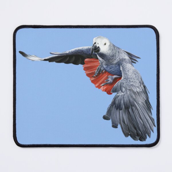 Item preview, AFRICAN GREY PARROT (FLYING) #2 designed and sold by DilettantO.