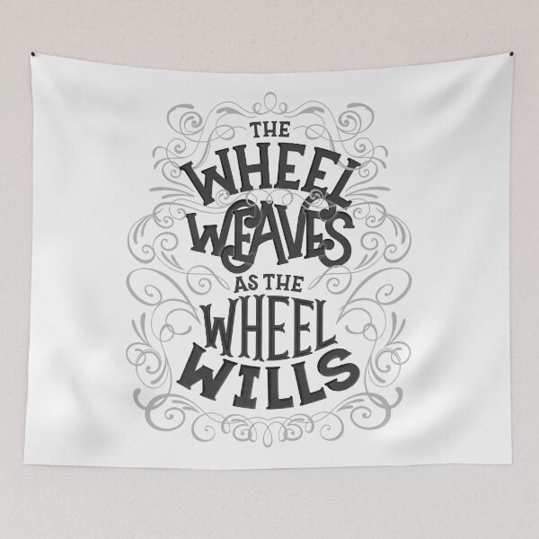 Item preview, Wheel of Time Quote Moiraine Aes Sedai - dark letters designed and sold by Kit Cronk.