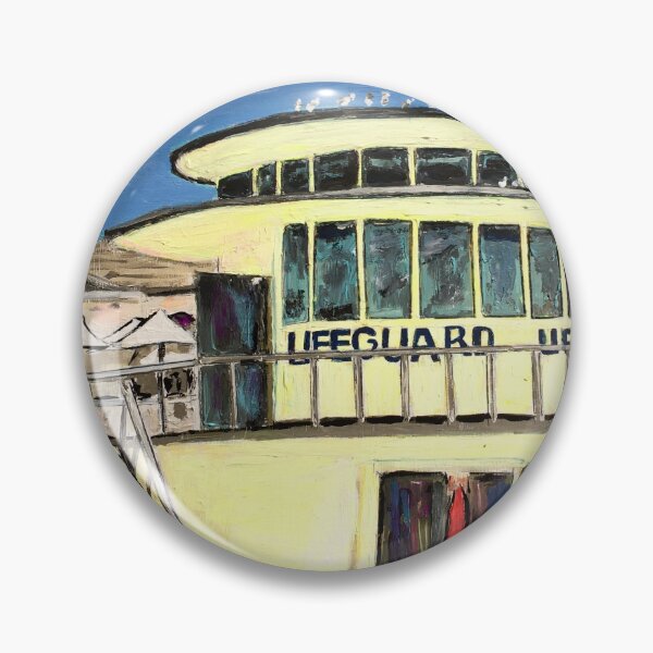 Item preview, Bondi Beach Lifeguards hut  designed and sold by gillsart.
