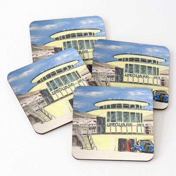 Item preview, Bondi Beach Lifeguards hut  designed and sold by gillsart.