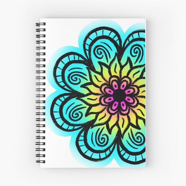 Item preview, Happy colorful mandala — flower power designed and sold by thephoenixsoul.