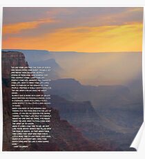 Tecumseh Poem Poster