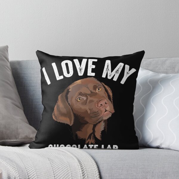 Item preview, Cool I Love My Chocolate Lab  Funny Brown Labrador Pet designed and sold by NancyxEasSHOP.