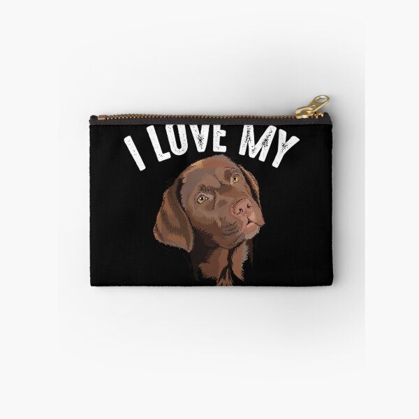 Item preview, Cool I Love My Chocolate Lab  Funny Brown Labrador Pet designed and sold by NancyxEasSHOP.
