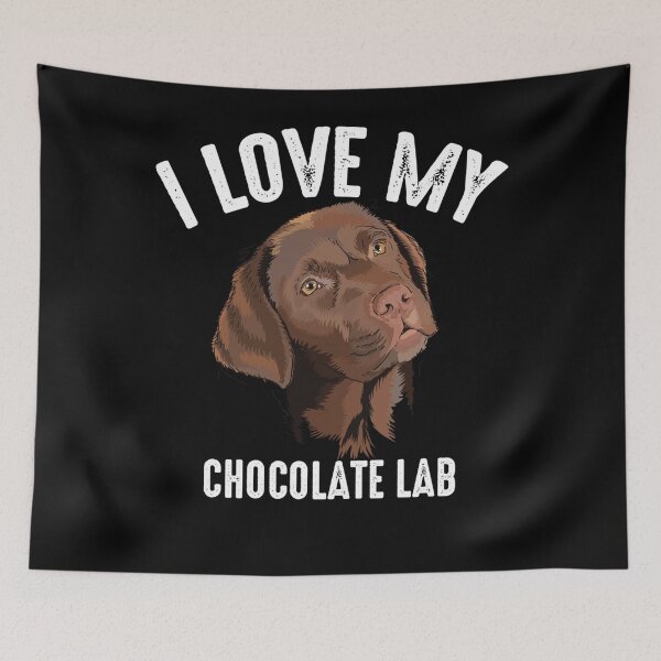 Item preview, Cool I Love My Chocolate Lab  Funny Brown Labrador Pet designed and sold by NancyxEasSHOP.