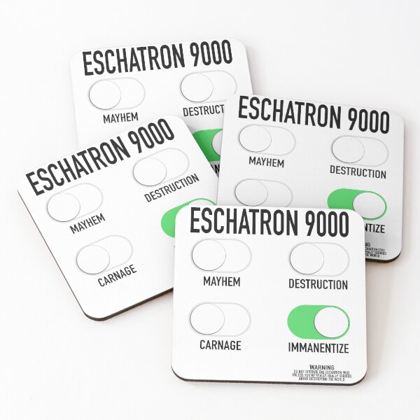 Item preview, Immanentize the eschatron designed and sold by Hose A. Carrillo.
