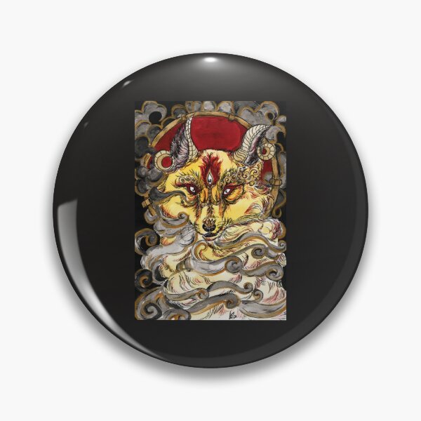 Item preview, Mystic Steampunk Wolf Sticker designed and sold by MikeBehrendt.