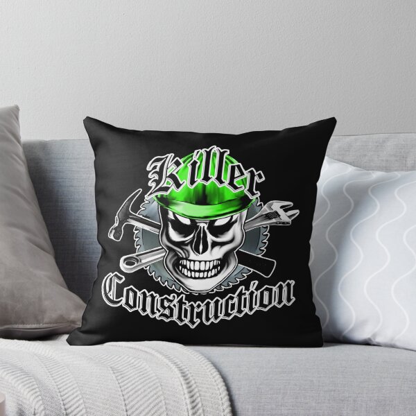Item preview, Construction Skull: Killer Construction Yellow 4.1 designed and sold by sdesiata.