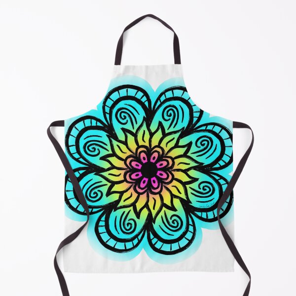 Item preview, Happy colorful mandala — flower power designed and sold by thephoenixsoul.