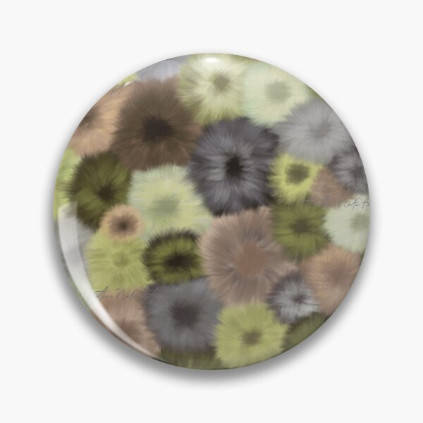 Item preview, Green Moss Flowers designed and sold by HeatherNafeArt.