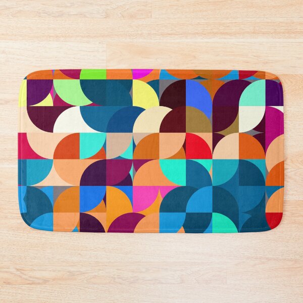 Item preview, Multicolored Circles Quarter Quadrants and More designed and sold by SeaChangeDesign.