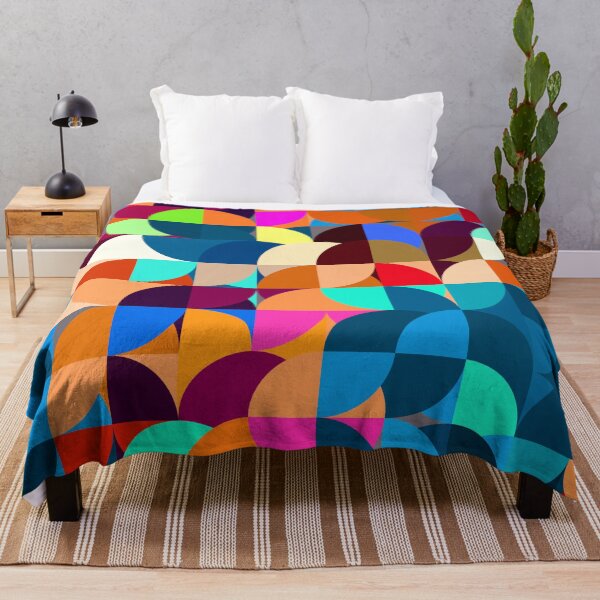 Item preview, Multicolored Circles Quarter Quadrants and More designed and sold by SeaChangeDesign.