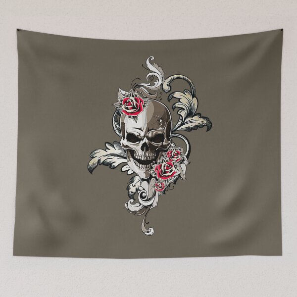 Item preview,  Skull Tattoo designed and sold by Gothic Fantasy.