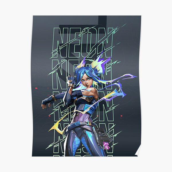 New Agent Neon Poster