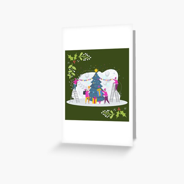Happy family moments for christmas Carte de vœux