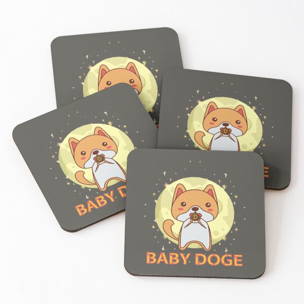 Item preview, baby doge coin moon crypto designed and sold by Rachel88c.