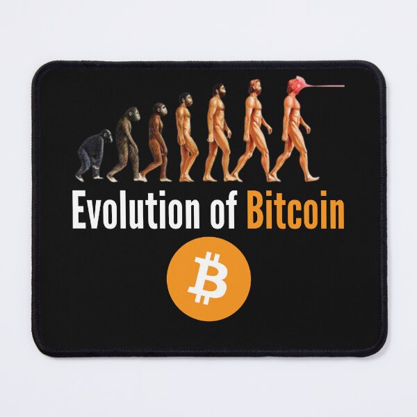 Item preview, Evolution of Bitcoin BTC Crypto Cryptocurrency Blockchain HODL Bitcoin designed and sold by Cryptohaven.