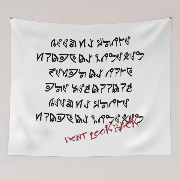 Item preview, Dead space unitology - don't look back ! - video game horror in black designed and sold by nerdy-northern.