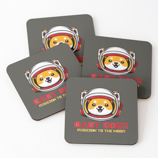 Artikelvorschau, BabyDoge Mission To The Moon Astronaut Baby Doge Münze entworfen und verkauft von Rachel88c.