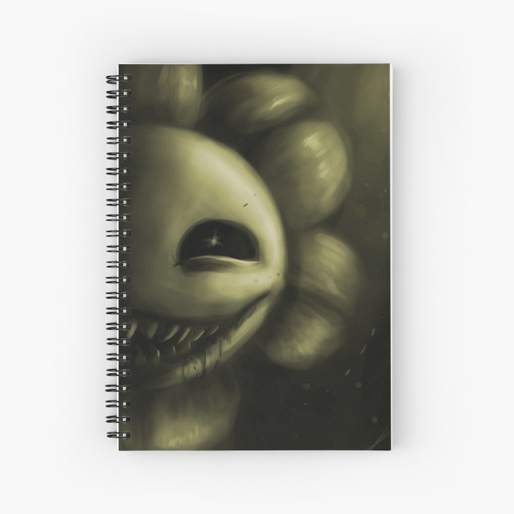 Winking Flowey - Undertale Spiral Notebook for Sale by ramblingskeptic