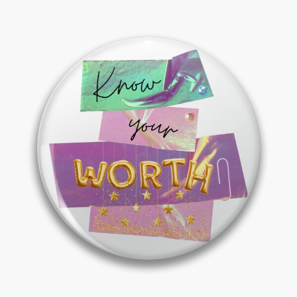 Item preview, ★Know your worth★ designed and sold by Saige Forest.