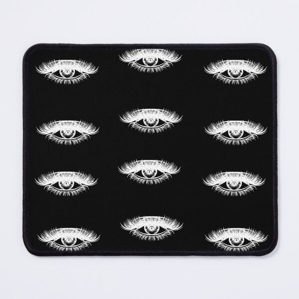Item preview, third eye beauty black and white drawing illustration designed and sold by Fashionmonger.