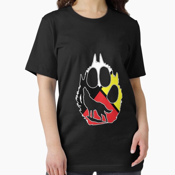 Native Ameican wolf - Medicine wheel Sticker Essential T-Shirt