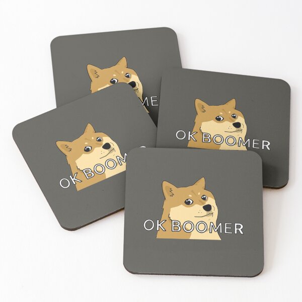 Item preview, OK BOOMER doge meme designed and sold by Rachel88c.