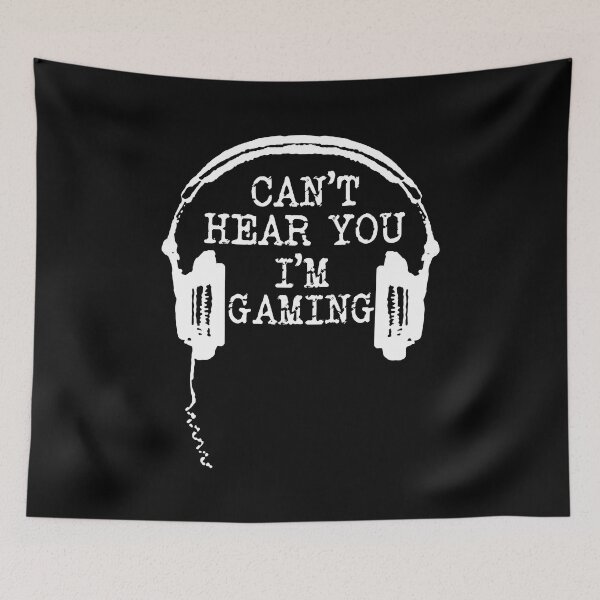 Item preview, Gamer Headset Can't Hear You I'm Gaming designed and sold by PrincessBrogan.