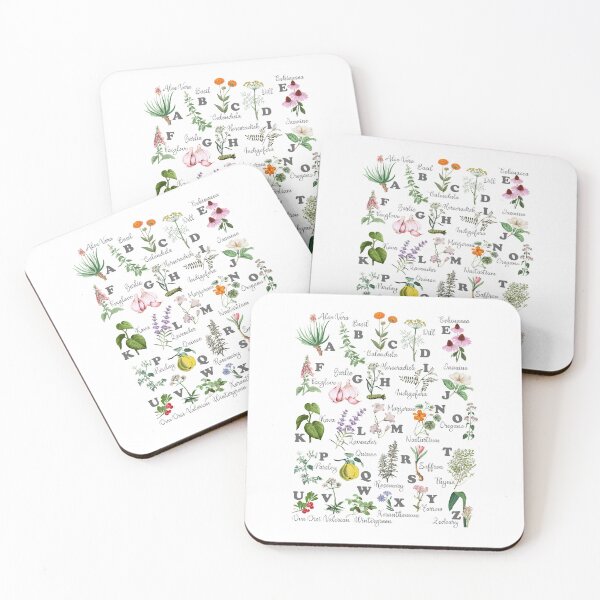 Item preview, Herb Alphabet designed and sold by Elenia Design.