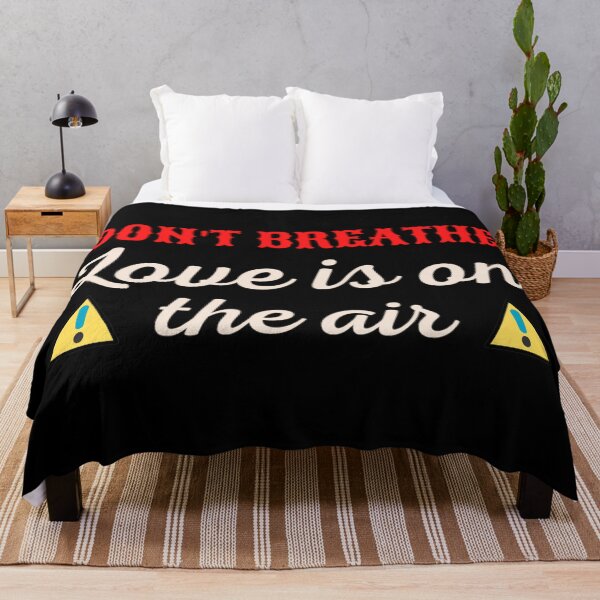 Item preview, Love Is In The Air Try Not To Breathe Funny Happy Valentine's day Quote designed and sold by chetan786.