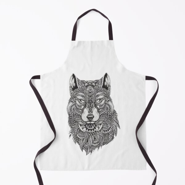 Item preview, Cool Wolf Face Detailed Artistic Tee Womens Mens Boys designed and sold by NancyxEasSHOP.