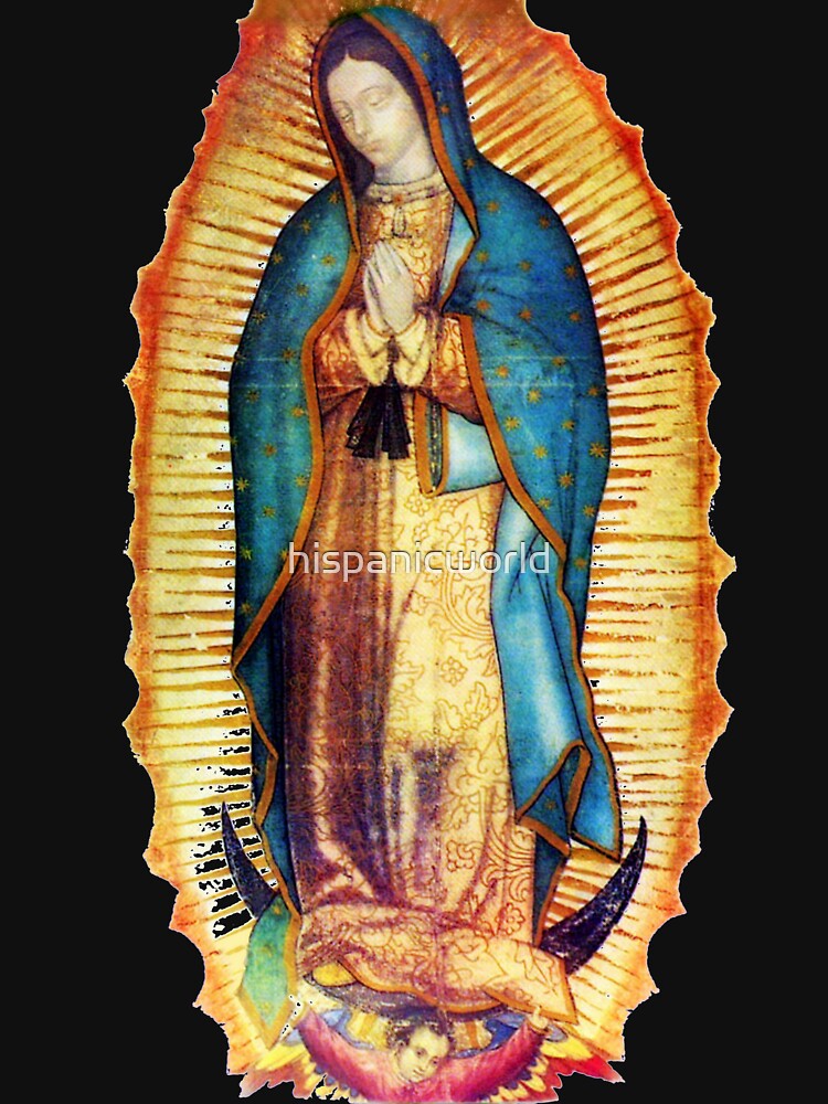 "Our Lady of Guadalupe Virgin Mary Tilma" Tshirt for Sale by hispanicworld Redbubble