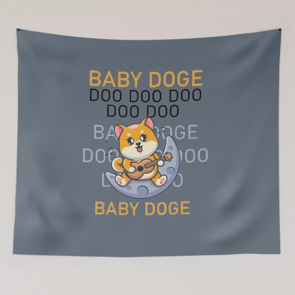 Artikelvorschau, Baby Doge doo doo doo doodoo entworfen und verkauft von Rachel88c.