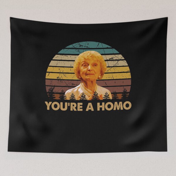 Item preview, You're a homo woman character poster designed and sold by ErickCosta1158.