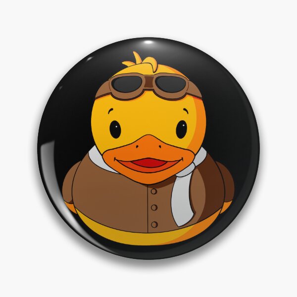 Item preview, Aviator Rubber Duck designed and sold by Alisha Ober Designs.