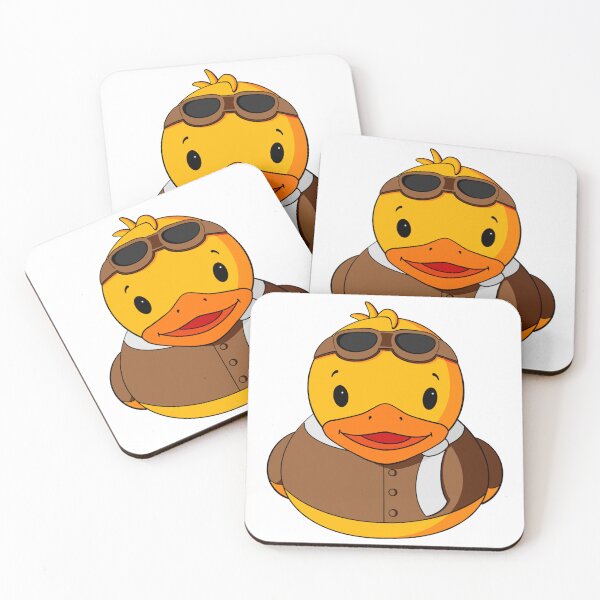 Item preview, Aviator Rubber Duck designed and sold by Alisha Ober Designs.