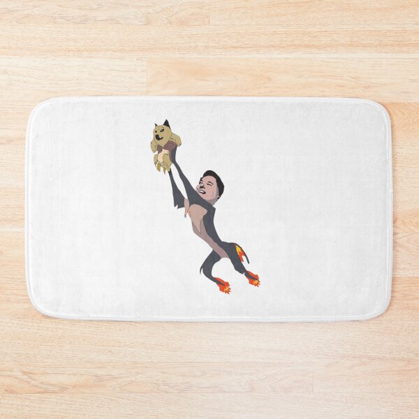 Item preview, Elon musk holding small baby Doge designed and sold by Rachel88c.