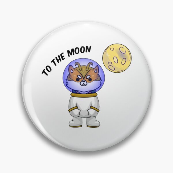 Item preview, Lil Floki Token Moon designed and sold by Rachel88c.