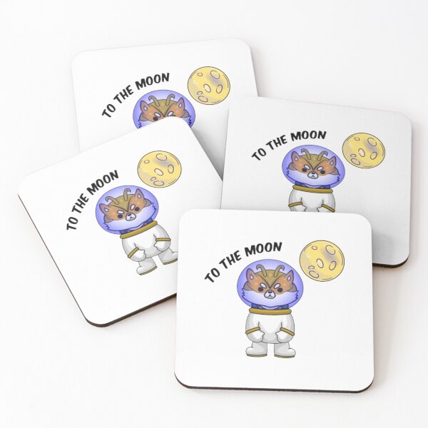 Item preview, Lil Floki Token Moon designed and sold by Rachel88c.
