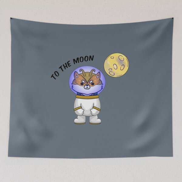 Item preview, Lil Floki Token Moon designed and sold by Rachel88c.
