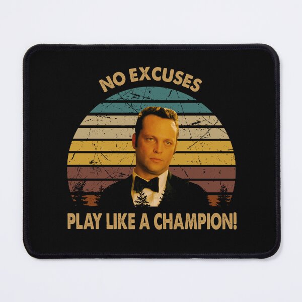 Item preview, No excuses play like a champion face character poster designed and sold by ErickCosta1158.