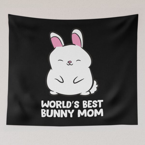 Item preview, Cute Bunny Mother Worlds Best Bunny Mom Rabbit Bunny Mom designed and sold by NancyxEasSHOP.