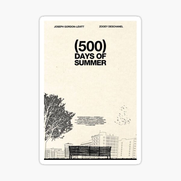 Vista previa del artículo con la obra «500 días de verano», diseñado y vendido por Lucy-Goosey-.