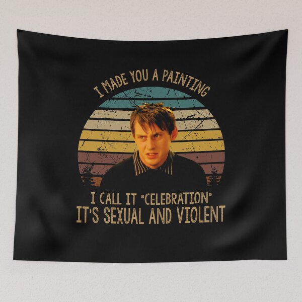 Item preview, I made you a painting Todd Cleary character poster designed and sold by ErickCosta1158.