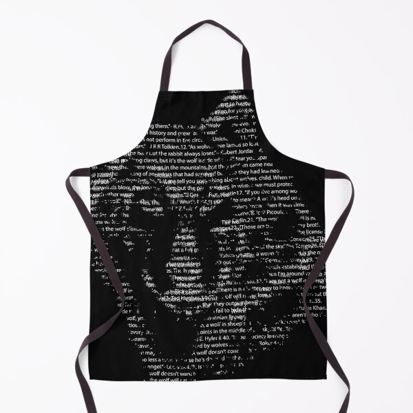 Item preview, Leader Of the Pack Wolf Head Text Portrait- Wolf head text designed and sold by MAEffects.